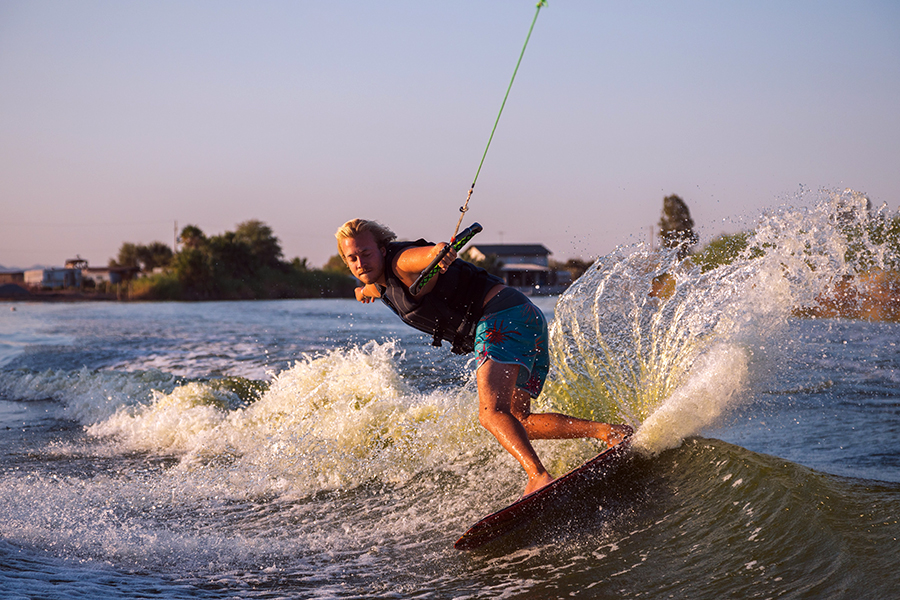 Wakeboarding in Baja