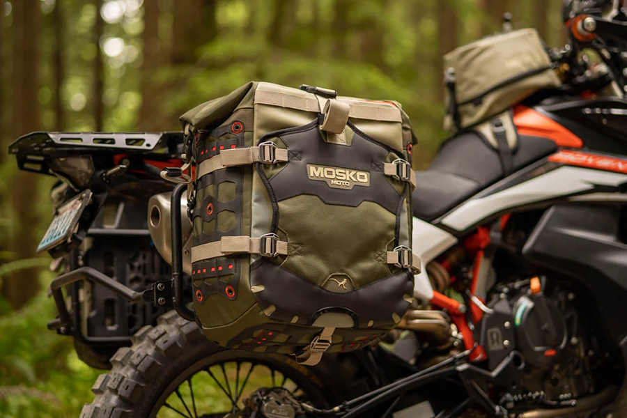 Moto mosko panniers online