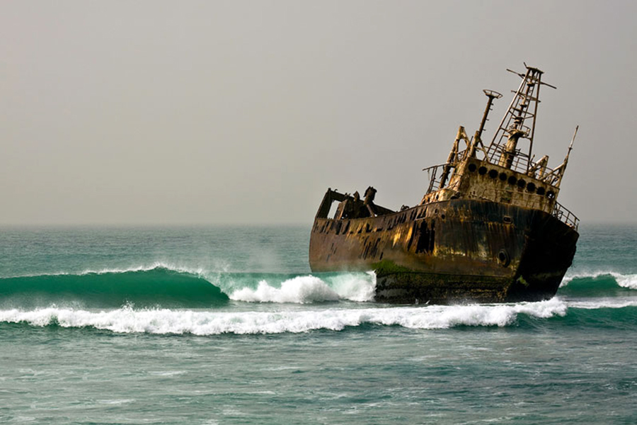 Shipwrecks in Baja Surf